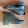 Ladies black vellies boot